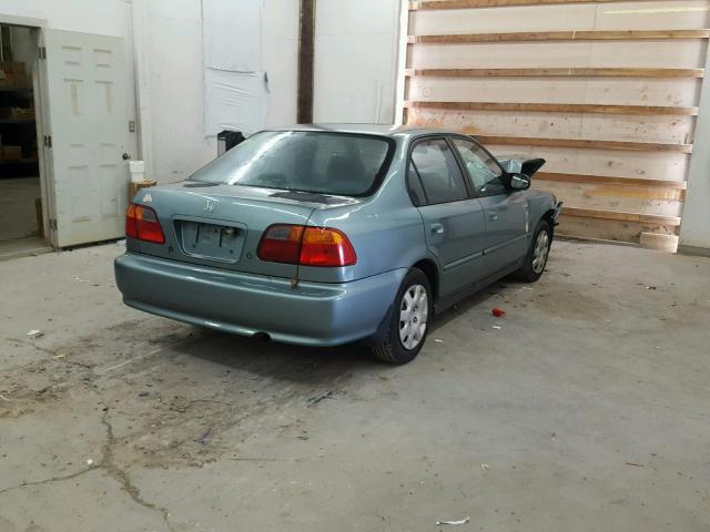 2HGEJ6610YH549065 - 2000 HONDA CIVIC BASE Mavi foto 4