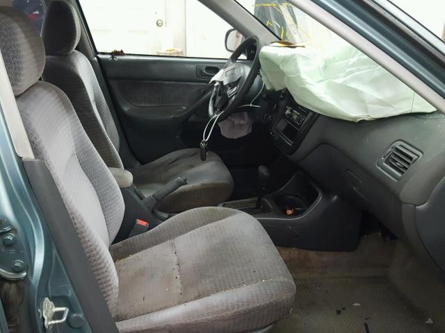2HGEJ6610YH549065 - 2000 HONDA CIVIC BASE Mavi foto 5