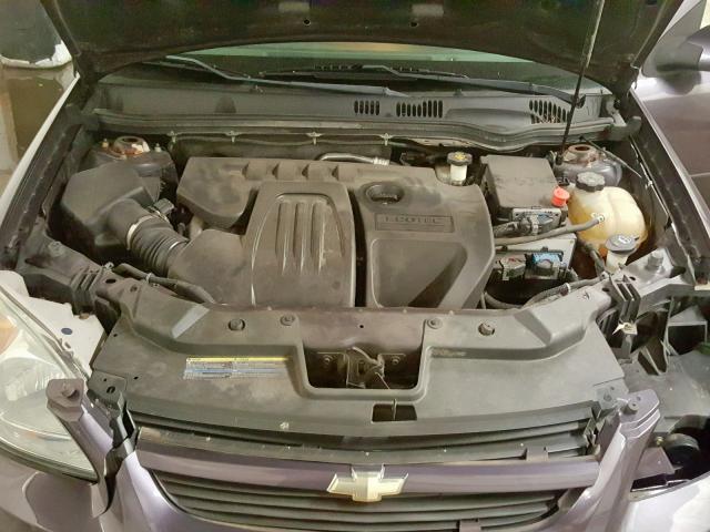 1G1AL15F667626160 - 2006 CHEVROLET COBALT LT PURPLE photo 7