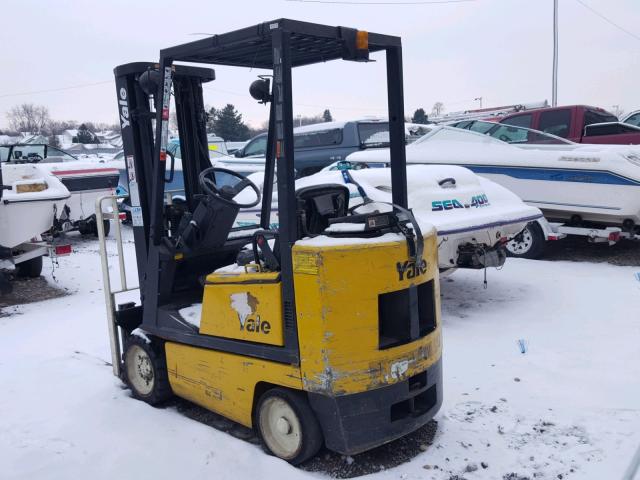 000000A809N03215T - 2000 YALE FORKLIFT YELLOW photo 3