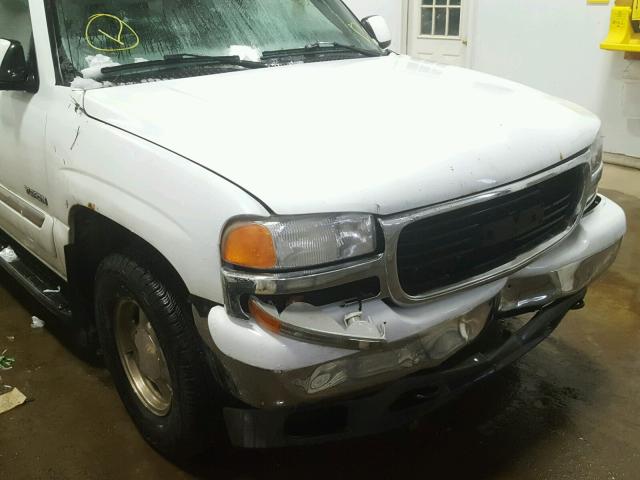 1GKEK13Z43J141124 - 2003 GMC YUKON WHITE photo 9