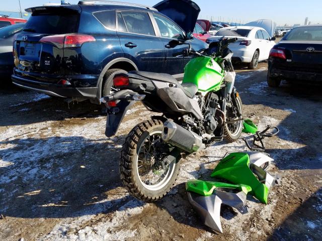 JKALE8C10HDA01233 - 2017 KAWASAKI KLE300 C GREEN photo 4