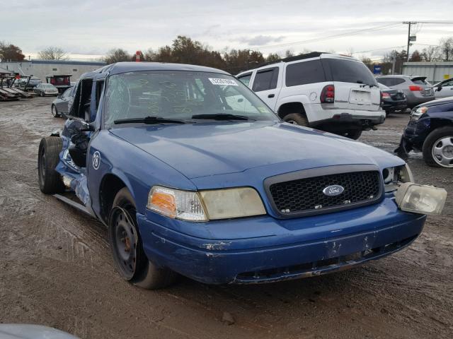 2FAHP71V08X131093 - 2008 FORD CROWN VICT BLUE photo 1