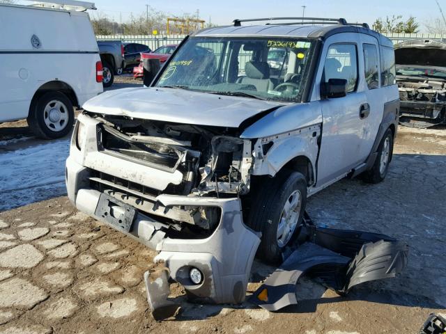 5J6YH28553L019518 - 2003 HONDA ELEMENT EX SILVER photo 2