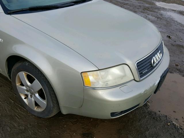 WAULT64B74N041489 - 2004 AUDI A6 3.0 QUA TAN photo 9