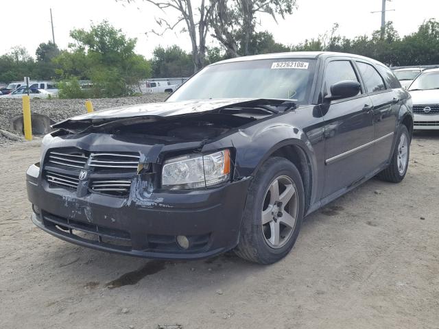 2D4FV37V18H169825 - 2008 DODGE MAGNUM SXT BLACK photo 2