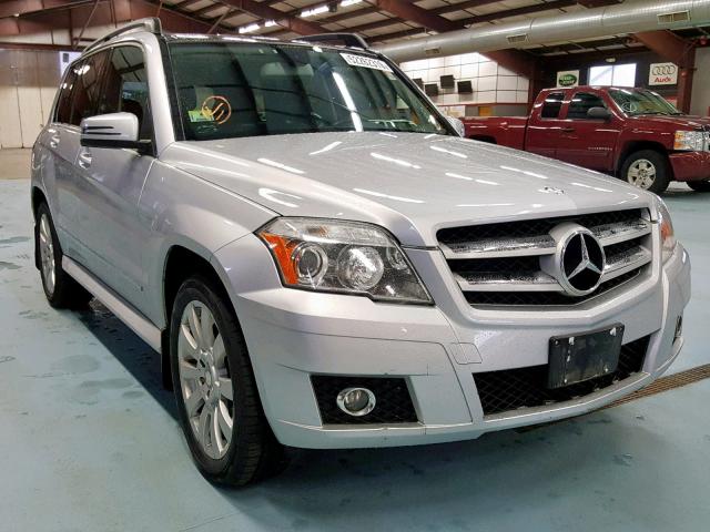 WDCGG8HB6AF335139 - 2010 MERCEDES-BENZ GLK 350 4M SILVER photo 1