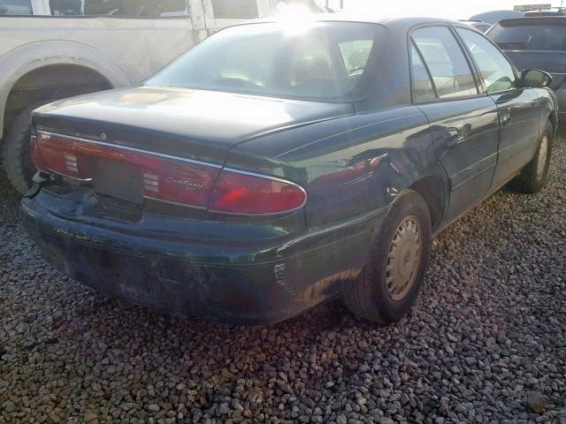 2G4WY55J1Y1193479 - 2000 BUICK CENTURY LI GREEN photo 4