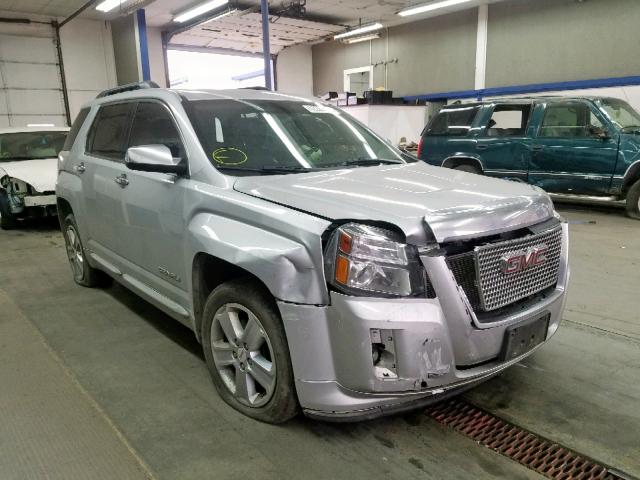 2GKFLZEK8D6132036 - 2013 GMC TERRAIN DE SILVER photo 1