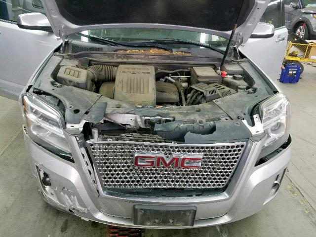 2GKFLZEK8D6132036 - 2013 GMC TERRAIN DE SILVER photo 7