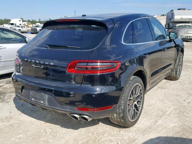 WP1AB2A56FLB58885 - 2015 PORSCHE MACAN S BLACK photo 4