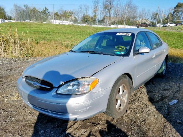 1FAFP55U92G114612 - 2002 FORD TAURUS SES SILVER photo 2