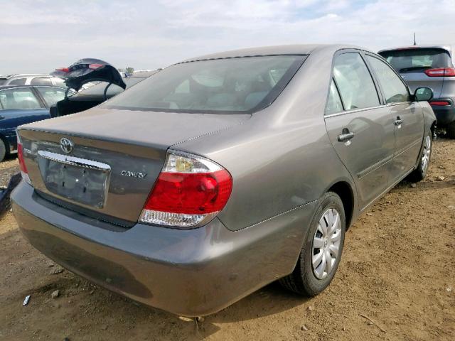 4T1BE32K66U725934 - 2006 TOYOTA CAMRY LE GRAY photo 4