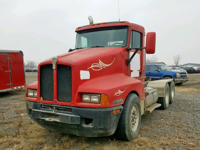 1XKADB9X2RJ615620 - 1994 KENWORTH CONSTRUCTI RED photo 2