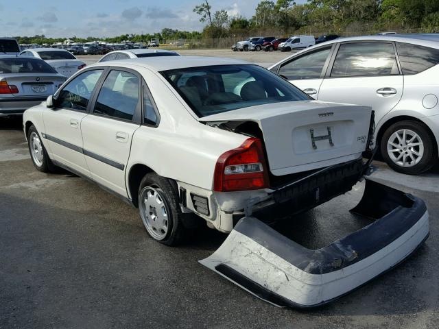 YV1TS94D811192816 - 2001 VOLVO S80 WHITE photo 3