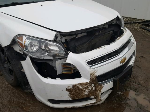1G1ZB5E16BF381801 - 2011 CHEVROLET MALIBU LS 白色 照片 9