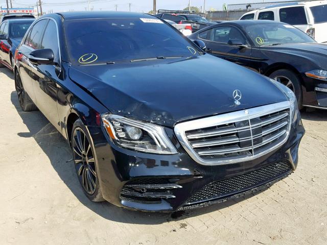 WDDUG6EB8JA359124 - 2018 MERCEDES-BENZ S 450 4MAT BLACK photo 1