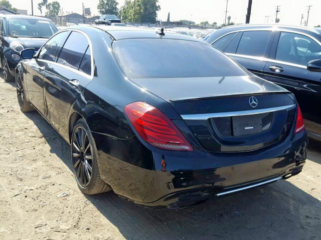 WDDUG6EB8JA359124 - 2018 MERCEDES-BENZ S 450 4MAT BLACK photo 3