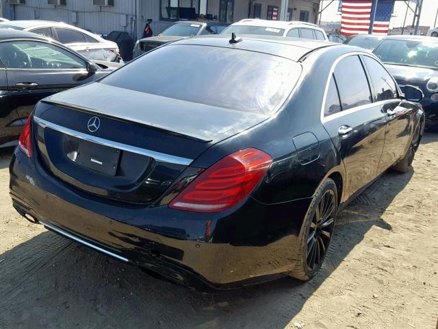 WDDUG6EB8JA359124 - 2018 MERCEDES-BENZ S 450 4MAT BLACK photo 4