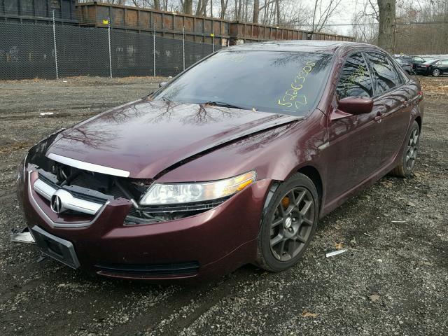 19UUA66225A042456 - 2005 ACURA TL GRAY photo 2