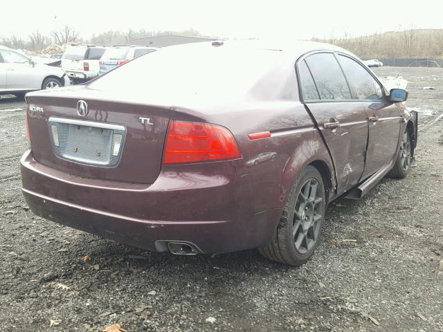 19UUA66225A042456 - 2005 ACURA TL GRAY photo 4