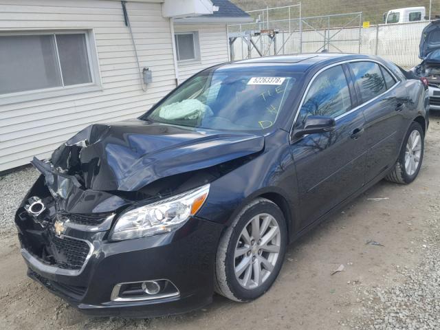 1G11E5SL9EF273543 - 2014 CHEVROLET MALIBU 2LT BLACK photo 2