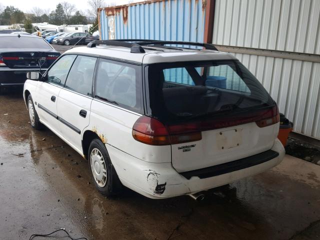 4S3BK6357S7345985 - 1995 SUBARU LEGACY L/O WHITE photo 3