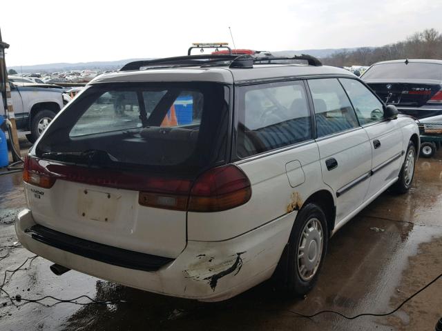 4S3BK6357S7345985 - 1995 SUBARU LEGACY L/O WHITE photo 4