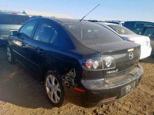 JM1BK32G191237666 - 2009 MAZDA 3 I BLACK photo 3