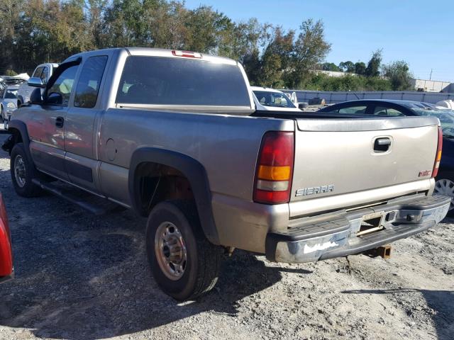 1GTHC29U73Z199396 - 2003 GMC SIERRA C25 BEIGE photo 3