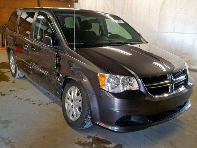 2C4RDGBG3GR227052 - 2016 DODGE GRAND CARA GRAY photo 1