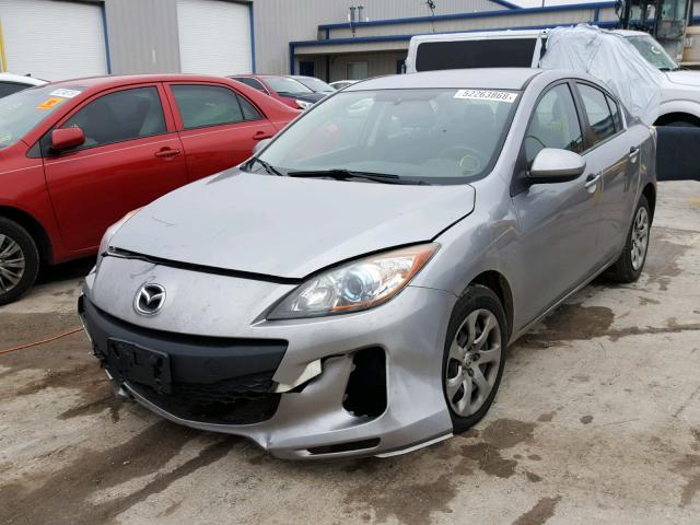 JM1BL1U8XD1707225 - 2013 MAZDA 3 I SILVER photo 2