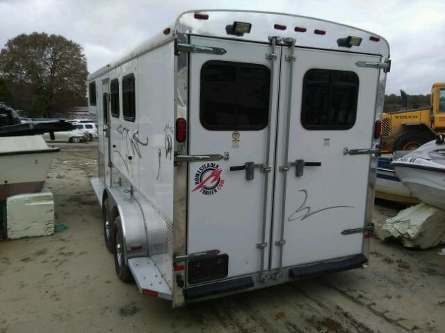 5HAGL16258N014774 - 2008 HOMS TRAILER WHITE photo 3