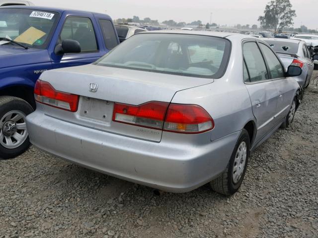 1HGCF86611A079553 - 2001 HONDA ACCORD VAL SILVER photo 4