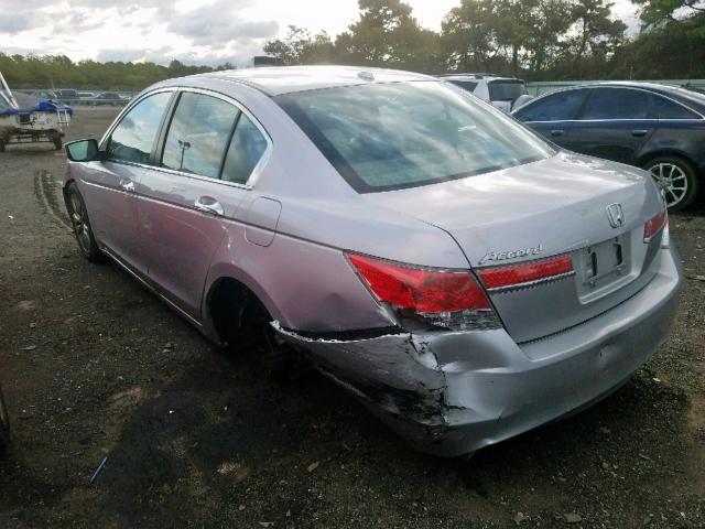 1HGCP3F82CA005269 - 2012 HONDA ACCORD EXL GRAY photo 3