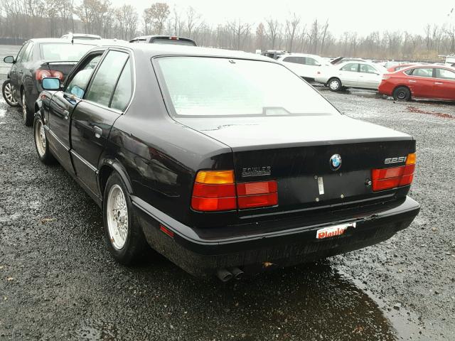 WBAHD632XSGK57634 - 1995 BMW 525 I AUTO BLACK photo 3