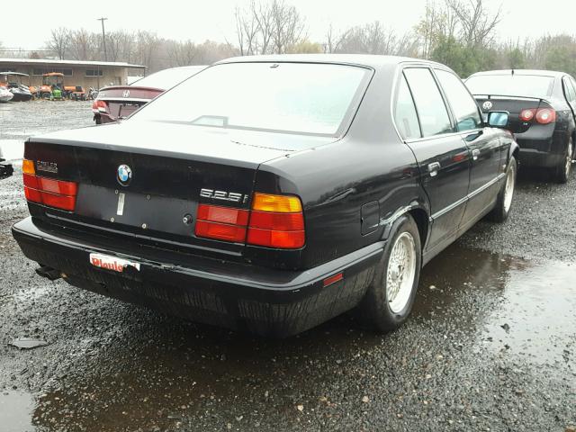 WBAHD632XSGK57634 - 1995 BMW 525 I AUTO BLACK photo 4