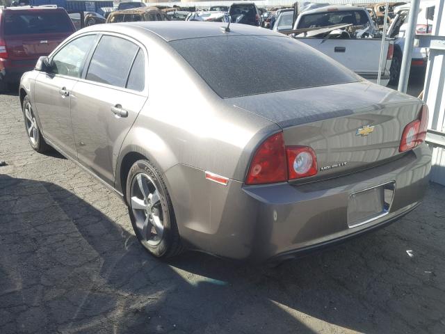 1G1ZC5E1XBF293072 - 2011 CHEVROLET MALIBU 1LT BROWN photo 3