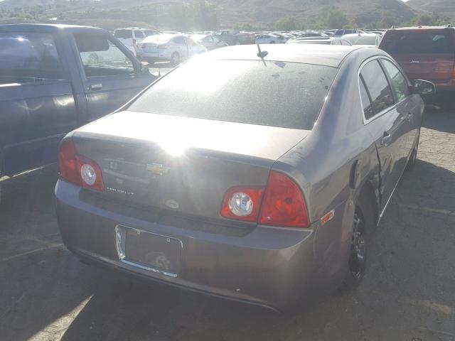 1G1ZC5E1XBF293072 - 2011 CHEVROLET MALIBU 1LT BROWN photo 4