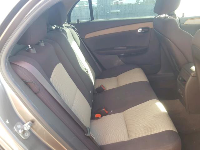 1G1ZC5E1XBF293072 - 2011 CHEVROLET MALIBU 1LT BROWN photo 6