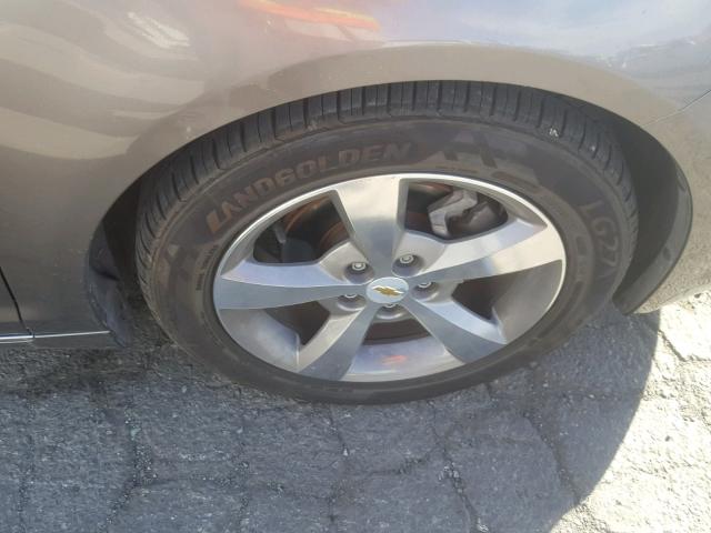 1G1ZC5E1XBF293072 - 2011 CHEVROLET MALIBU 1LT BROWN photo 9