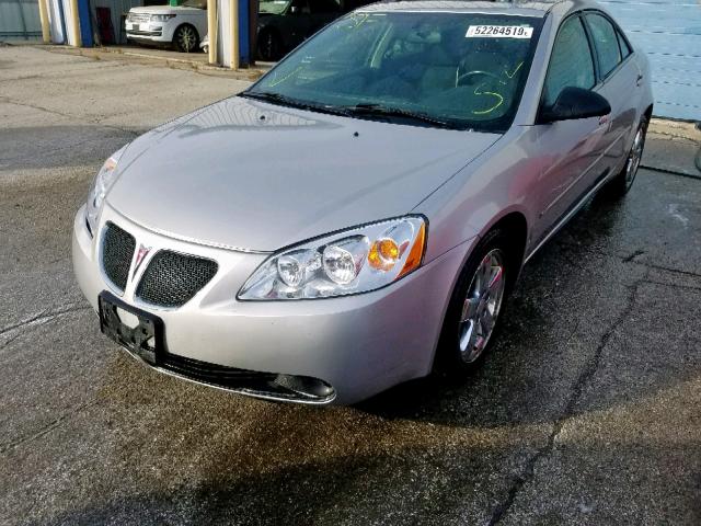 1G2ZH578164119500 - 2006 PONTIAC G6 GT SILVER photo 2