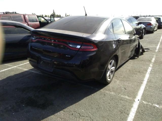 1C3CDFBB6FD140689 - 2015 DODGE DART SXT BLACK photo 4