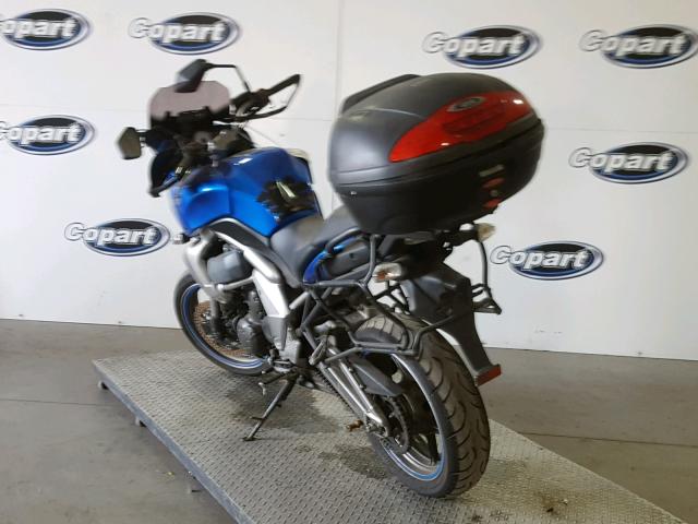 JKALEEA159A037713 - 2009 KAWASAKI LE650 A BLUE photo 3