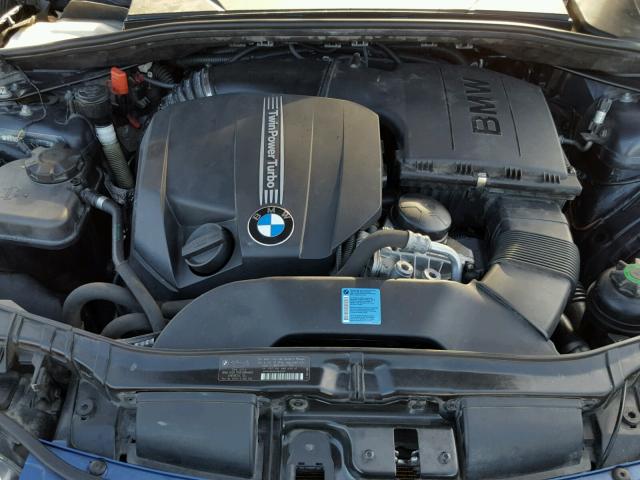 WBAUC9C56BVM11118 - 2011 BMW 135 I BLUE photo 7