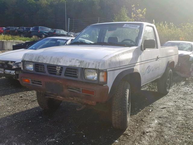 1N6SD11Y6VC338528 - 1997 NISSAN TRUCK XE WHITE photo 2