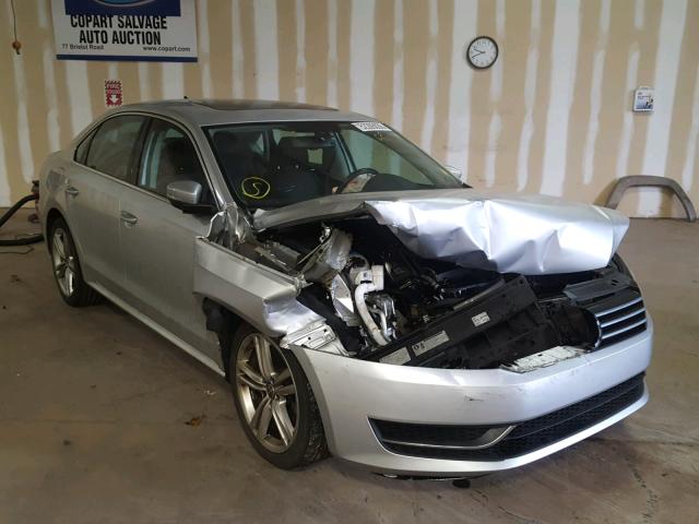 1VWBT7A31EC070241 - 2014 VOLKSWAGEN PASSAT SE SILVER photo 1