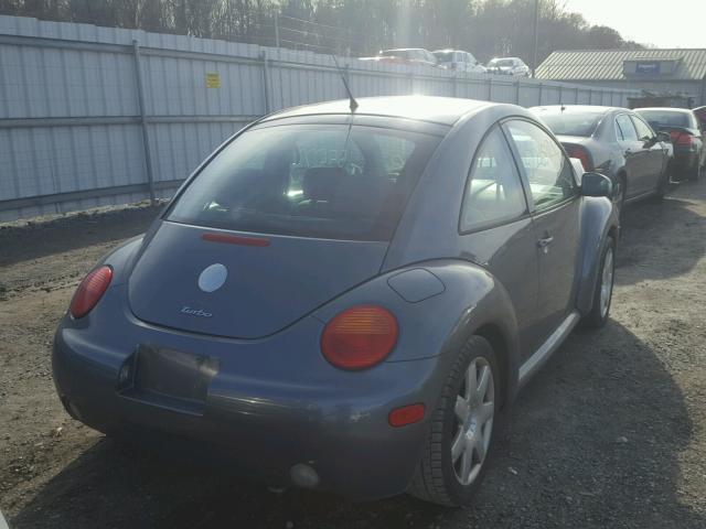 3VWDD21C13M440950 - 2003 VOLKSWAGEN NEW BEETLE GRAY photo 4