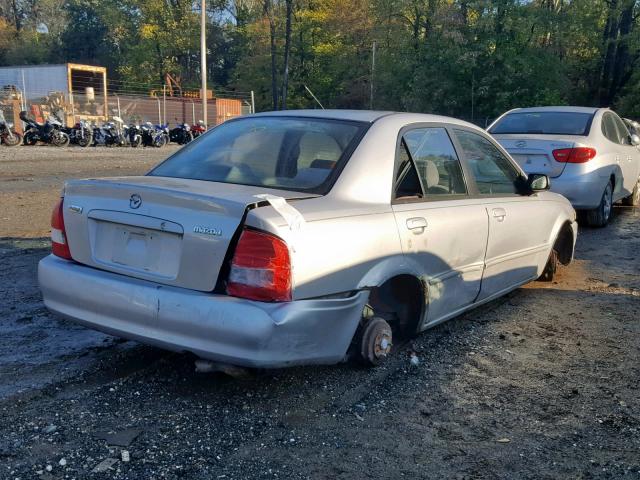 JM1BJ2210Y0219298 - 2000 MAZDA PROTEGE ES SILVER photo 4