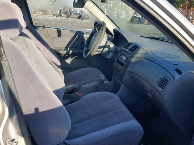 JM1BJ2210Y0219298 - 2000 MAZDA PROTEGE ES SILVER photo 5